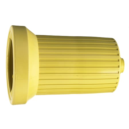 Hubbell Wiring Device-Kellems Locking Devices, Twist-Lock, Accessories, Weatherproof Device Boot for 20A and 30A 3 Wire Valise Connectors, Yellow HBL60CM32V